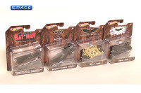 Set of 4: 1/50 Hot Wheels X3078B (Batman)