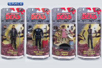 Complete Set of 4: The Walking Dead - Comic Version Series 2