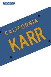 1:1 KARR License Plate Life-Size Replica (Knight Rider)
