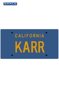 1:1 KARR License Plate Life-Size Replica (Knight Rider)