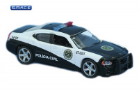 1:64 Scale Rio Police Dodge Charger Die Cast (Fast & Furious)