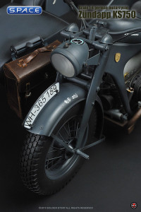 1/6 Scale German Motorcycle - Zundapp KS750 with Sidecar