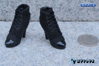 1/6 Scale Female Laced Booties (Black)