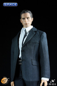 1/6 Scale Mens Suit Set B (Blue Striped)