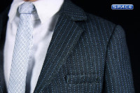 1/6 Scale Mens Suit Set B (Blue Striped)