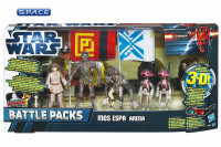 Set of 2: Royal Starship Droids & Mos Espa Arena Battle Packs (Star Wars)