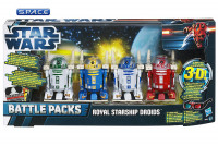 Set of 2: Royal Starship Droids & Mos Espa Arena Battle Packs (Star Wars)