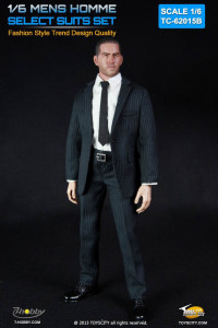 1/6 Scale Mens Homme Select Suits Set 62015-B (Blue)