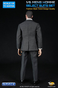 1/6 Scale Mens Homme Select Suits Set 62015-A (Grey)