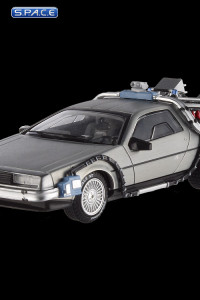 1:43 Time Machine Die Cast Hot Wheels Elite (Back to the Future)