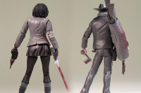 Officer Rick Grimes & Michonne Bloody B&W 2-Pack PX Exclusive (The Walking Dead - Comic Book Series 1)