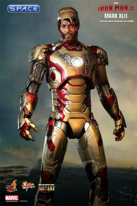 1/6 Scale Iron Man Mark XLII MMS197 Diecast Series (Iron Man 3)