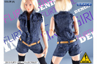1/6 Scale Female Clothing Set - Denim A (Blue Version)