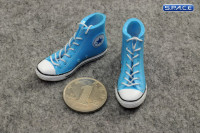 1/6 Scale Female High Cut Sneakers (Blue)