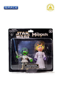 Kermit and Miss Piggy as Luke Skywalker and Princess Leia 2-Pack Disney Exclusive