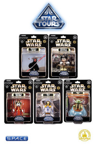 Complete Set of 5: Star Tours Disney Exclusive Series 6