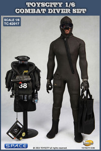 1/6 Scale Combat Diver Set