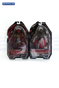 Set of 2: Big Red and Falconer (Mid-Cloaked) Predator (Predators Series 7)