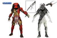 Set of 2: Big Red and Falconer (Mid-Cloaked) Predator (Predators Series 7)