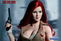 1/6 Scale Fire Red Rose