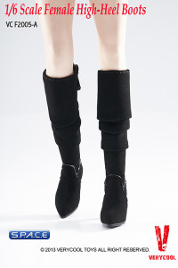 1/6 Scale Fashionable Boots VCF2005-A (Black)