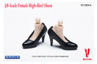 1/6 Scale Female High-Heel Shoes VCF2004-A (Black)