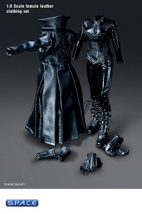 1/6 Scale Female Leather Clothing Set