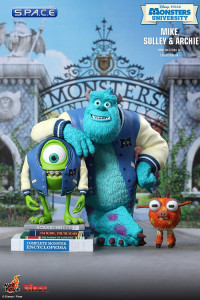 Mike, Sulley & Archie Vinyl Collectible Set - Deluxe Version (Monsters University)