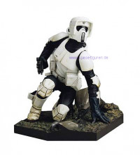 1/7 Scale Scout Trooper Snap Fit Model Kit (Star Wars - ROTJ)