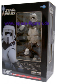 1/7 Scale Scout Trooper Snap Fit Model Kit (Star Wars - ROTJ)