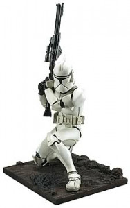 1/7 Scale Clone Trooper Snap Fit Model Kit (AOTC)
