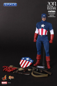 1/6 Scale Captain America - Star Spangled Man Version 2013 Toy Fairs Exclusive MMS205 (Captain America)