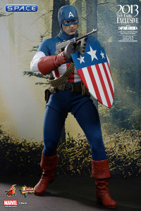 1/6 Scale Captain America - Star Spangled Man Version 2013 Toy Fairs Exclusive MMS205 (Captain America)