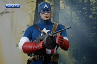 1/6 Scale Captain America - Star Spangled Man Version 2013 Toy Fairs Exclusive MMS205 (Captain America)