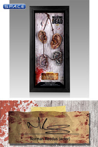 Daryl Dixons Walker Ears Prop Replica with Display Case (The Walking Dead)