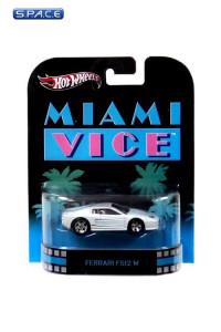 1:64 Ferrari F512 M Hot Wheels X8915 Retro Entertainment (Miami Vice)