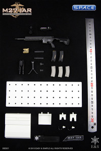 1/6 Scale USMC M-27 IAR (Infantry Automatic Rifle) Set