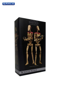 1/6 Scale Security Battle Droids Figure Set (Star Wars)