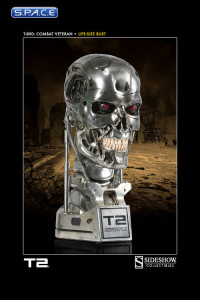 1:1 T-800 Endoskeleton Combat Veteran Life-Size Bust (Terminator 2)