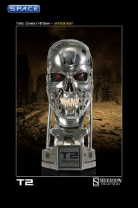 1:1 T-800 Endoskeleton Combat Veteran Life-Size Bust (Terminator 2)