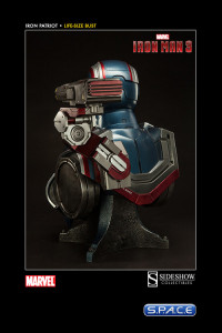 1:1 Iron Patriot Life-Size Bust (Iron Man 3)