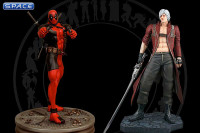 1/4 Scale Dante vs. Deadpool Statues (Marvel vs. Capcom 3)