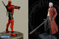 1/4 Scale Dante vs. Deadpool Statues (Marvel vs. Capcom 3)