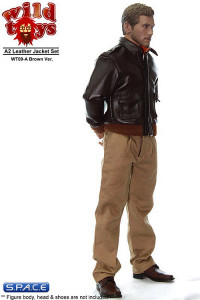 1/6 Scale Leather Jacket Set A (Brown Ver.)