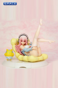 1/7 Scale Super Sonico - Bikini & Sofa Version PVC Statue (VC!)