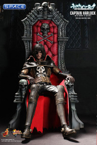 1/6 Scale Captain Harlock with Throne Movie Masterpiece MMS223 (Space Pirate Captain Harlock)