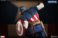 Captain America Premium Format Figure (Allied Charge on Hydra)