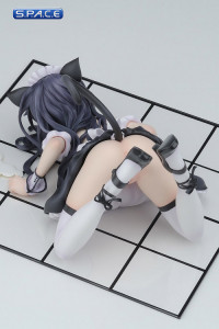 1/7 Scale Cat Lap Milk PVC Statue