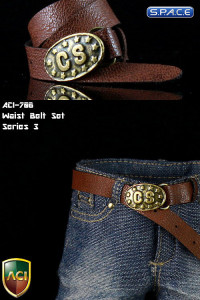 1/6 Scale Waist Belt Set Series 3