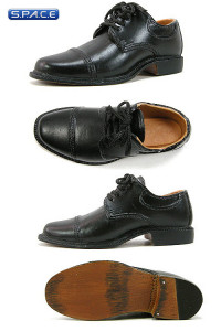 1/6 Scale Dress Shoes - Black (ACI-725)
